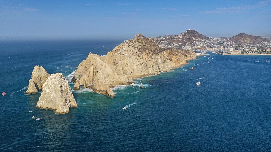 Aerial View Los Cabos with a Drone Mavic 2 pro